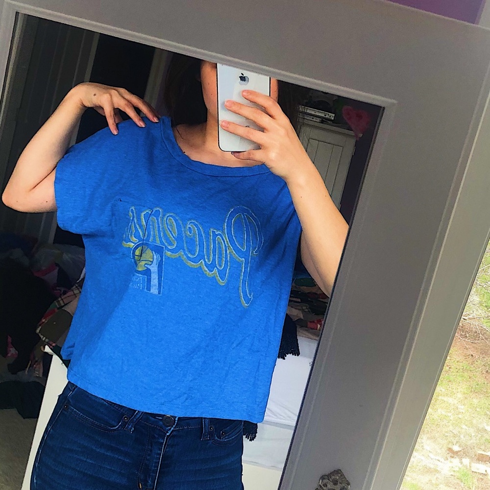 Pacers cropped t-shirt!